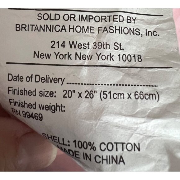 2 Britannica Pastel Madras Plaid Quilted Cotton Standard Pillow‎ Shams - Picture 2 of 6